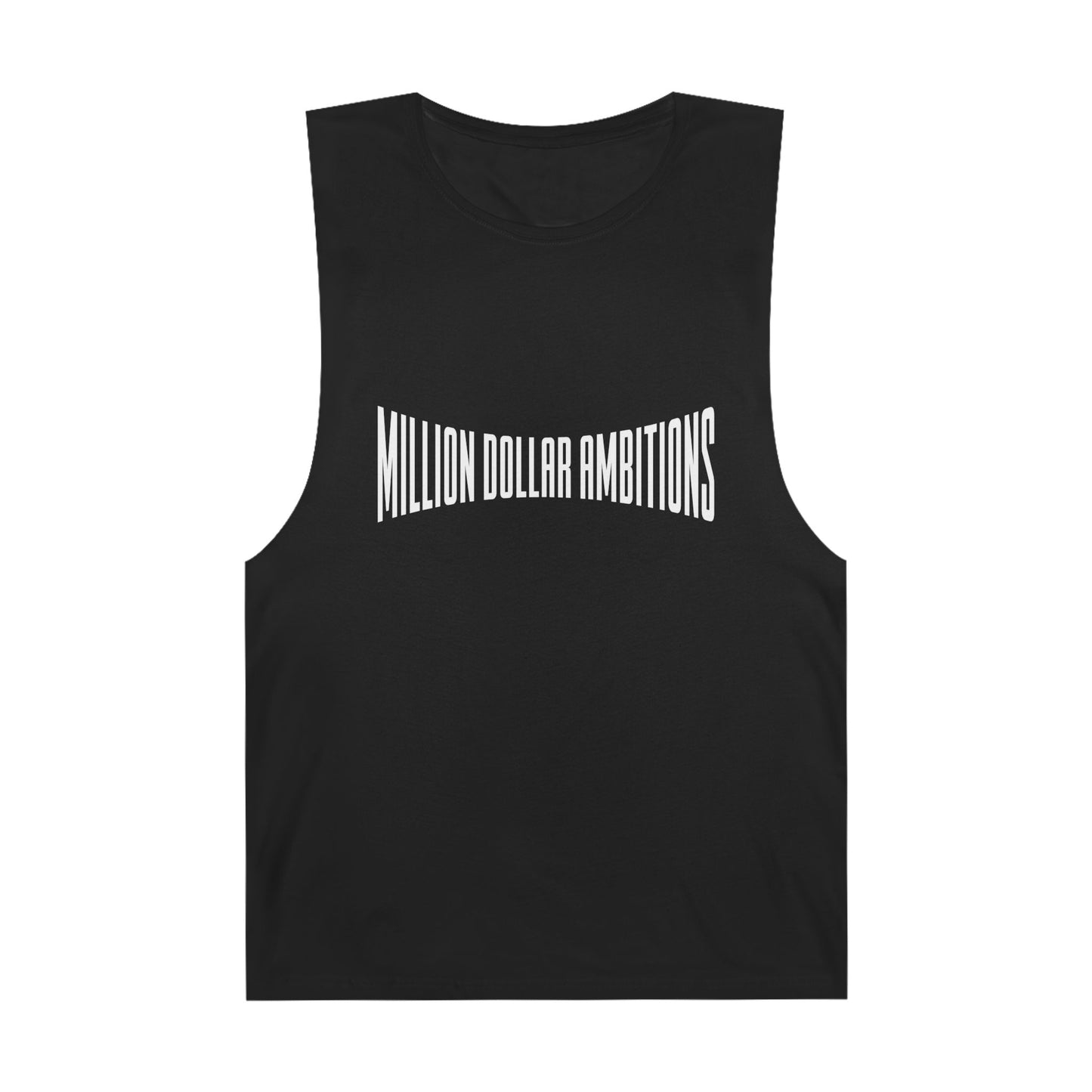 Million Dollar Ambitions Unisex Tank Top - Motivational Activewear - TheMDA official store