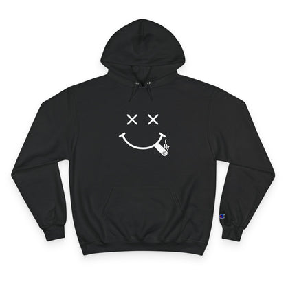 Smiley Face Graphic Champion Hoodie - Trendy Urban Style - TheMDA official store